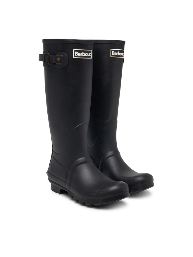 Barbour Гумові чоботи Barbour Bede Tall Welly LRF0043BK11 Чорний