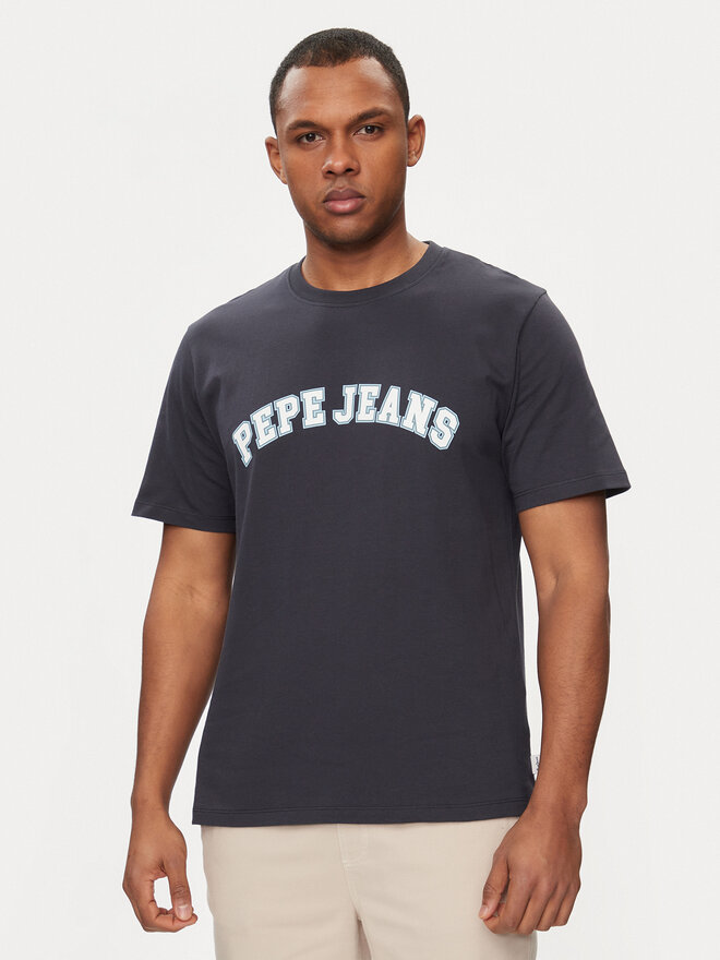Pepe Jeans Pepe Jeans Póló Clement PM509220 Sötétkék Regular Fit