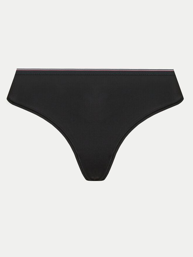 Tommy Hilfiger Tommy Hilfiger Στρίνγκ UW0UW04186 Μαύρο