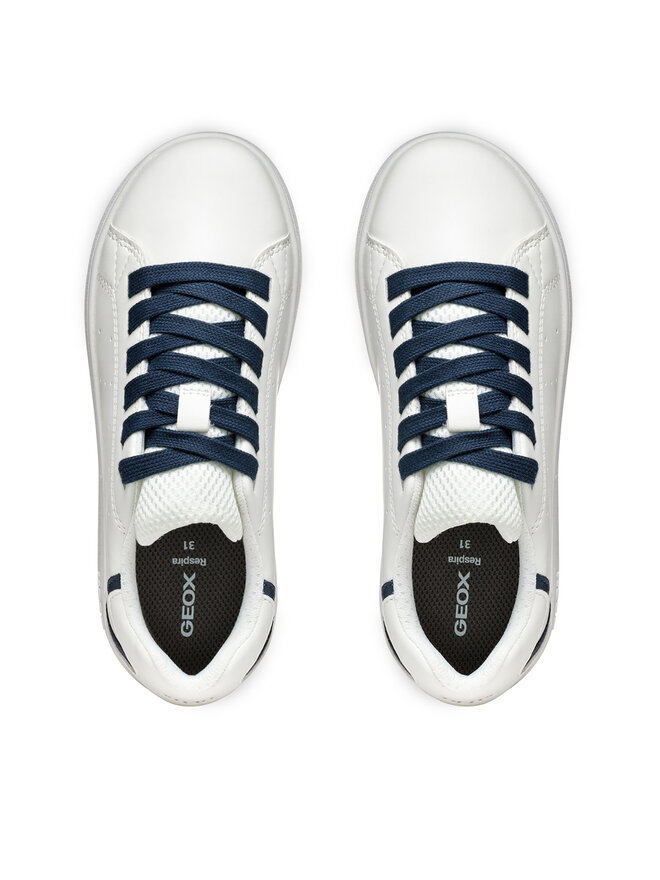 Geox Sneakersy Geox J Eclyper J55LSB 000BC C0899 S Bílá