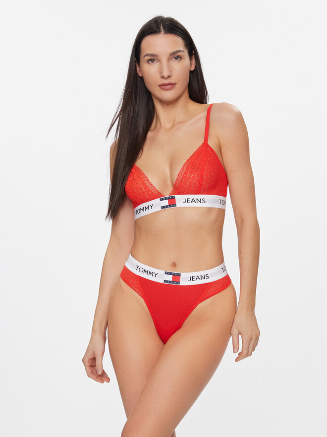 Tommy Jeans Tommy Jeans Bralette melltartó UW0UW05156 Piros