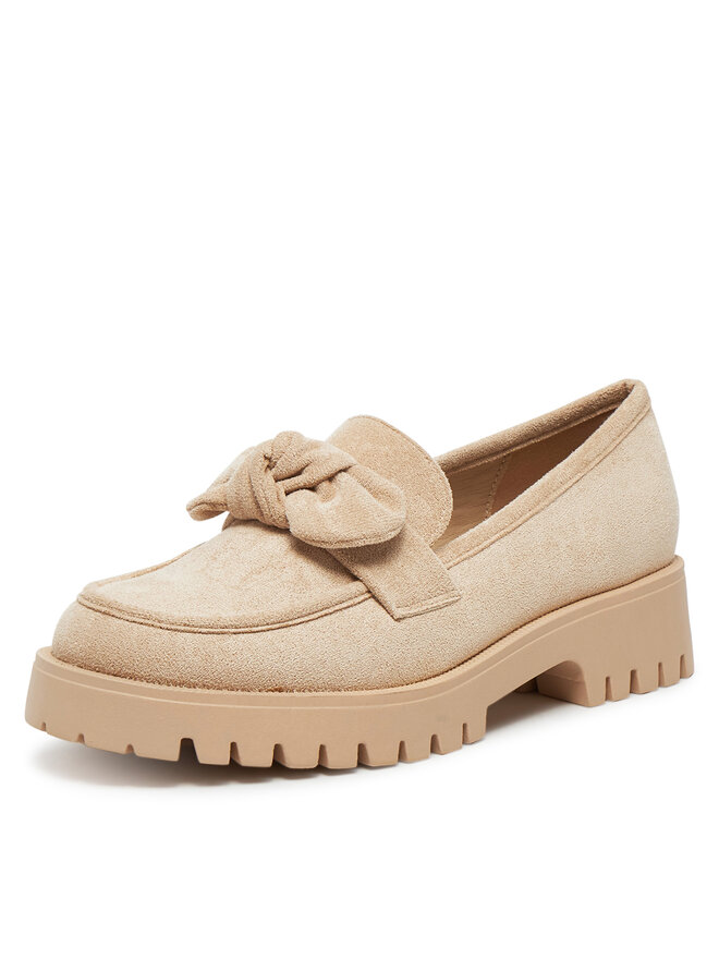 DeeZee Loafersy DeeZee HXG2108-93 Beżowy