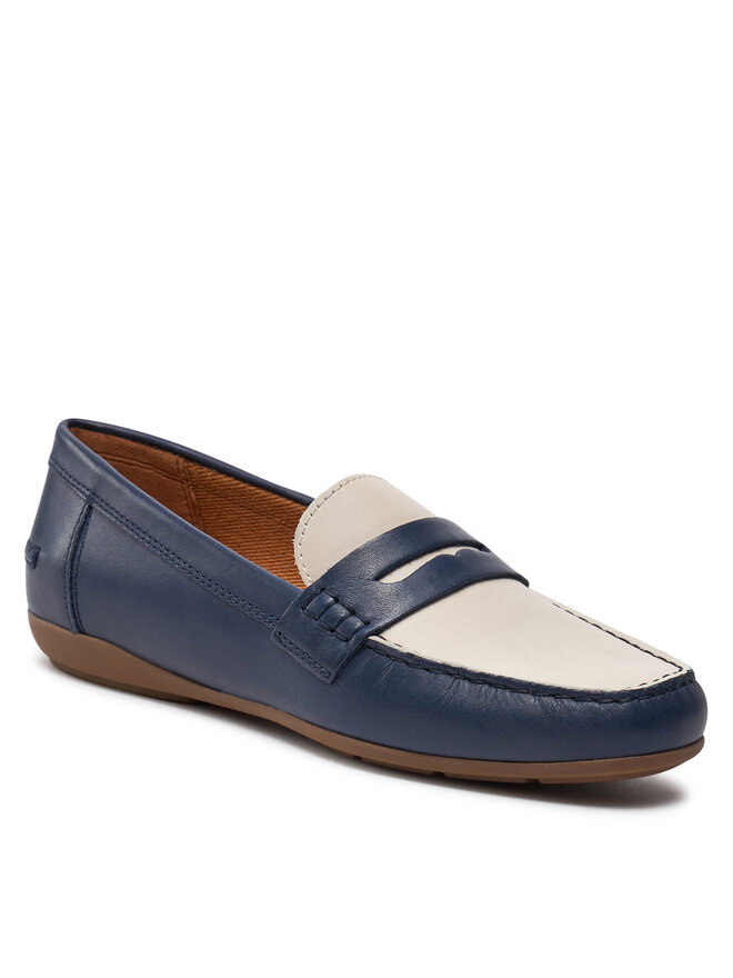 Geox Mokasyny Geox D Annytah Moc D25BMA 00043 CF45V Granatowy