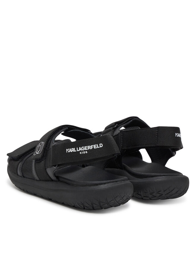 Karl Lagerfeld Kids Sandale Karl Lagerfeld Kids Z30382 S Negru