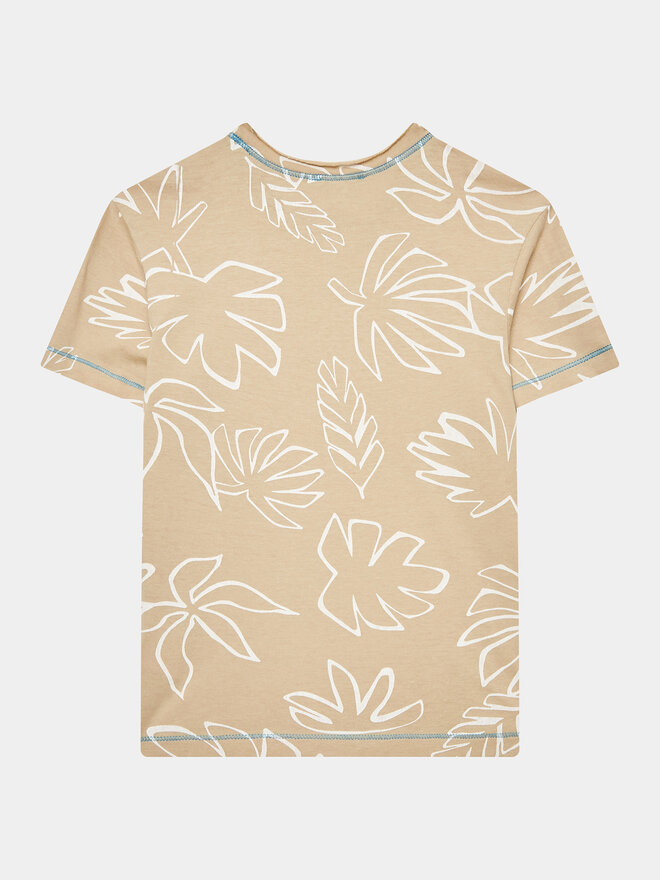 United Colors Of Benetton United Colors Of Benetton Футболка 34D3G109I Бежевий Regular Fit