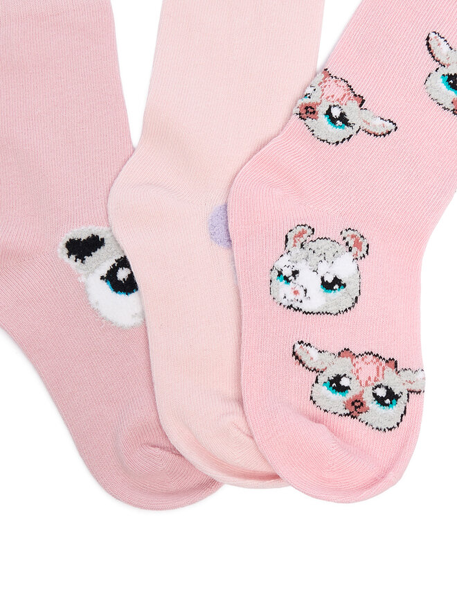 LITTLEST PET SHOP Kurze Socken LITTLEST PET SHOP CEO-ACCCS-AW25-327LPS(3-APCK) Rosa