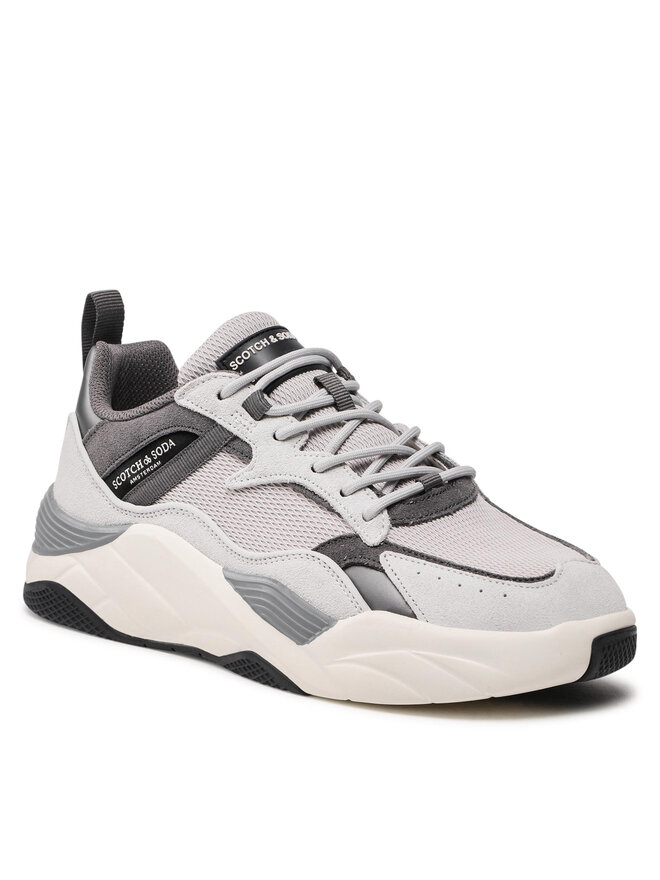 Снікерcи Scotch & Soda Cassius 24833042 Сірий | evzuttya.com.ua
