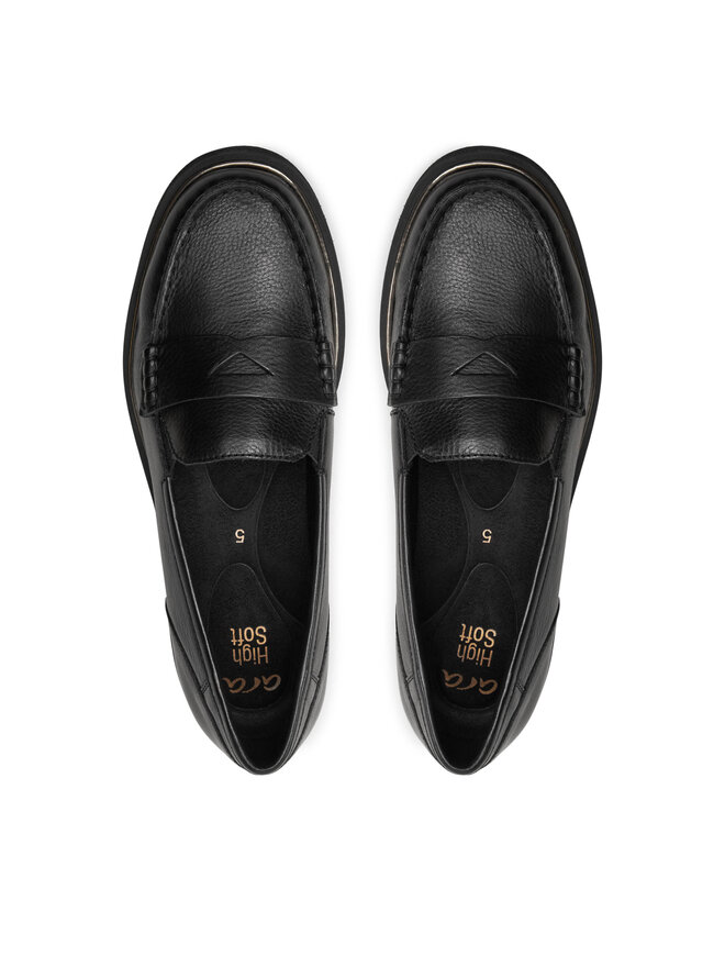 Ara Loafersy Ara Dallas 12-34801-01 Czarny