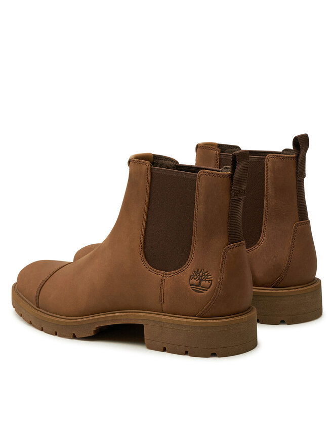 Timberland Боти тип челси Timberland Elmhurst Chelsea Basic TB0A29RJG281 Кафяв