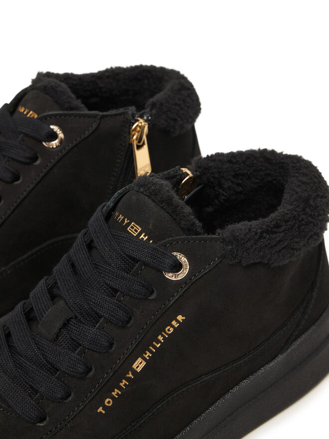 Tommy Hilfiger Sneakers Tommy Hilfiger Modern Court Sneaker Mc Wl FW0FW09000 Schwarz