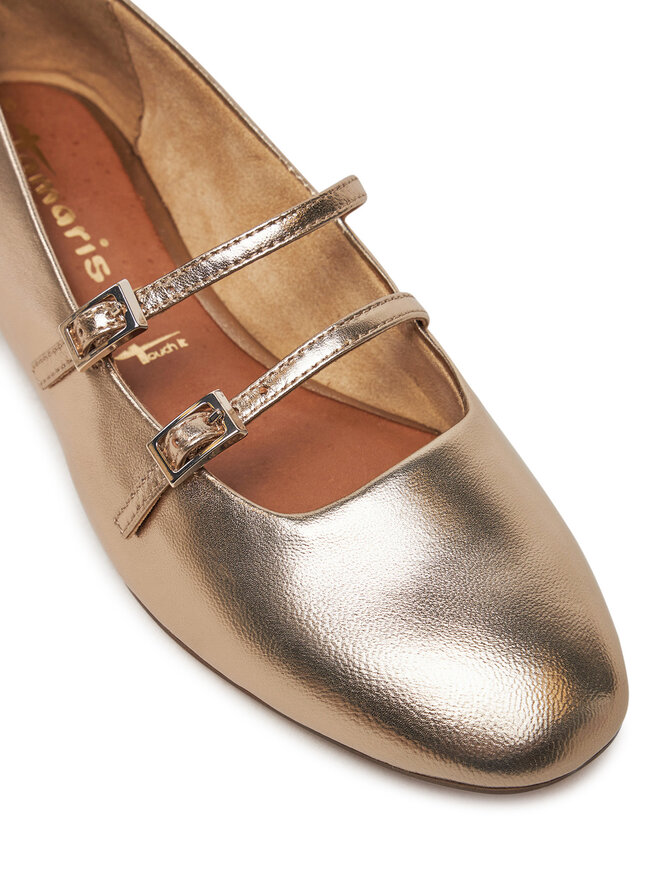 Tamaris Baleriny Tamaris 1-22142-44 Złoty