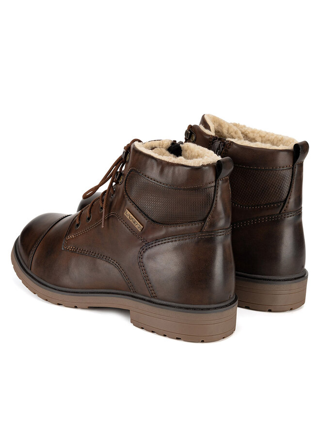 Lanetti Gležnjarji Lanetti MBS-6997-10 Rjava