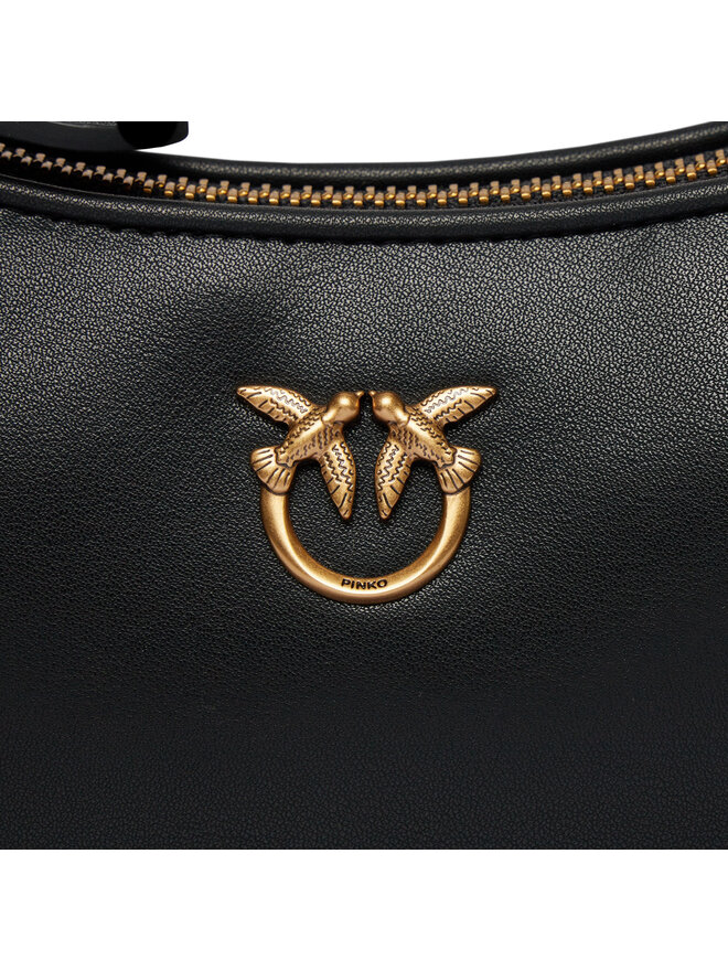 PINKO Torebka Pinko Half Moon Mini Fl . PE 24 PLTT 102790 A0F1 Czarny