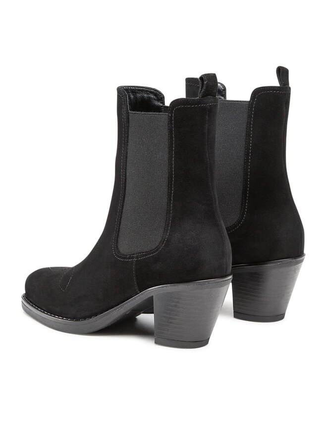 Simple Botki Simple SL-36-02-000064 Czarny
