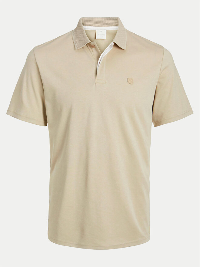 Jack&Jones Jack&Jones Polo Crodney 12251180 Μπεζ Regular Fit