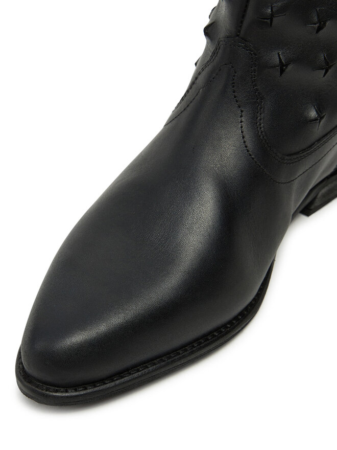 Kowbojki Bronx Kendr-A 47586-H Czarny | eobuwie.com.pl