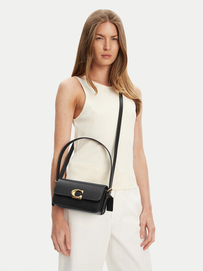 Coach Ročna torba Coach Zoe CAM18 Črna