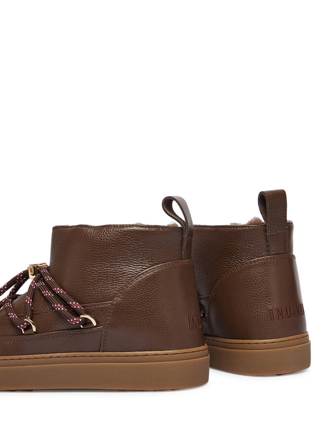 Inuikii Schneeschuhe Inuikii Full Leather Gloss 1001.001.0371 Braun