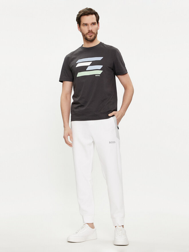 BOSS BOSS Camiseta 50513005 Negro Regular Fit