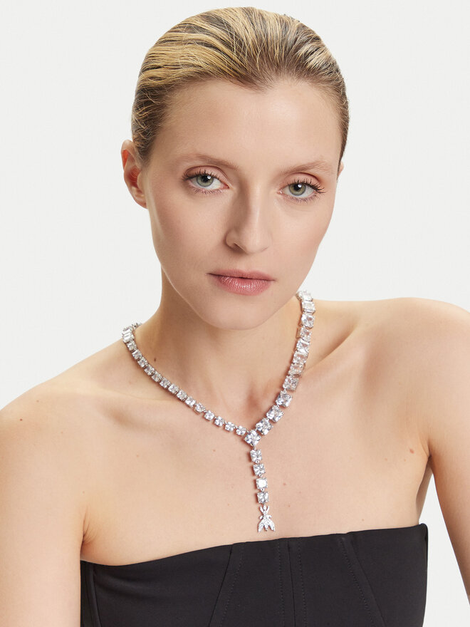 Patrizia Pepe Κολιέ Patrizia Pepe 8J1338/M032-W350 Ασημί
