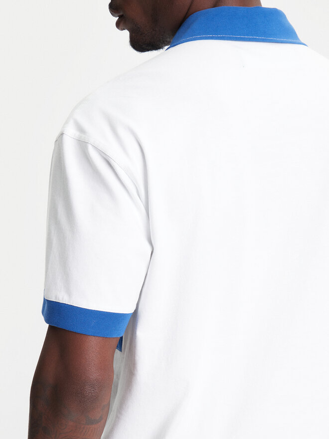 United Colors Of Benetton United Colors Of Benetton Polo marškinėliai 3MCYU301U Balta Regular Fit