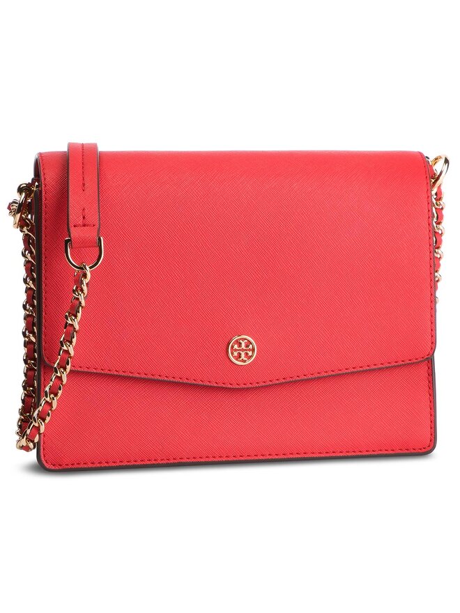 Sac a main Tory Burch Robinson Convertible Shoulder Bag 46333 Rouge chaussures