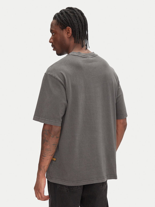 G-Star Raw G-Star Raw T-Shirt Overdyed D24780-C756 Μαύρο Boxy Fit