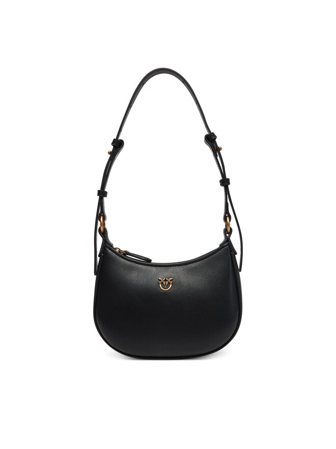PINKO Handtasche PINKO Half Moon Baby PE 25 PLTT 103538 A0F1 Schwarz