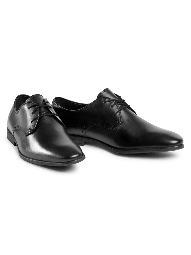 Clarks Halbschuhe Clarks Bampton Park 261520877 Schwarz