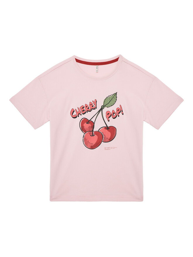 Kids ONLY Kids ONLY T-shirt Charlotte 15354278 Ružičasta Loose Fit