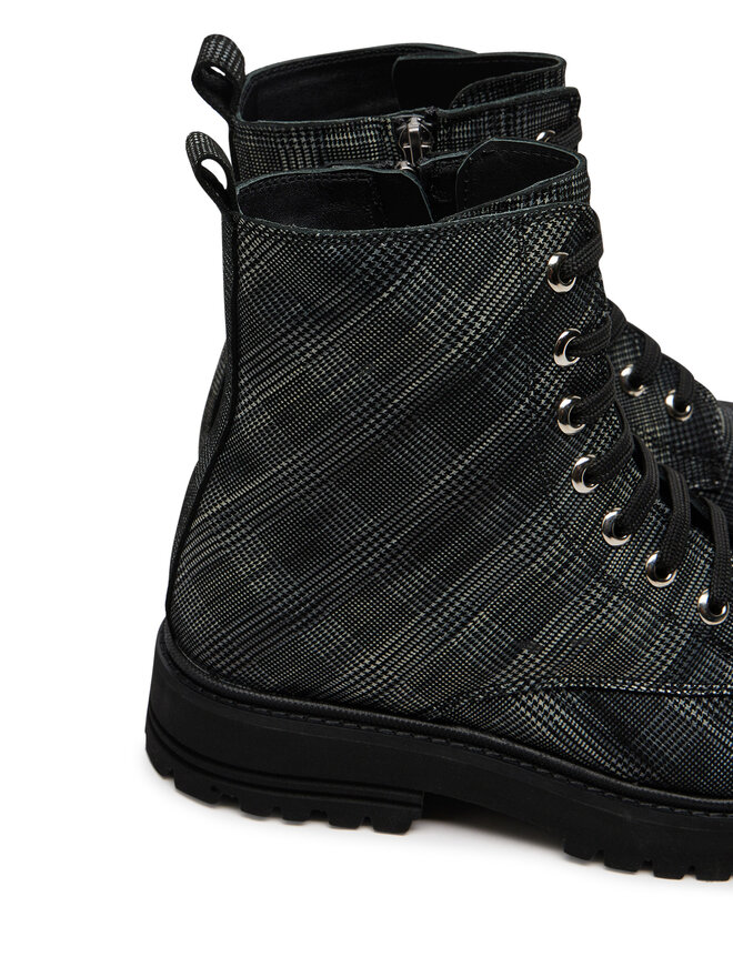 Piazza Schnürstiefeletten Piazza 960302 Schwarz