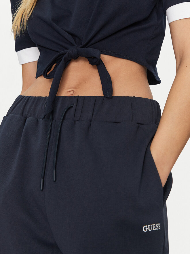 Guess Guess Marškinėliai V5GI05 I3Z14 Tamsiai mėlyna Regular Fit