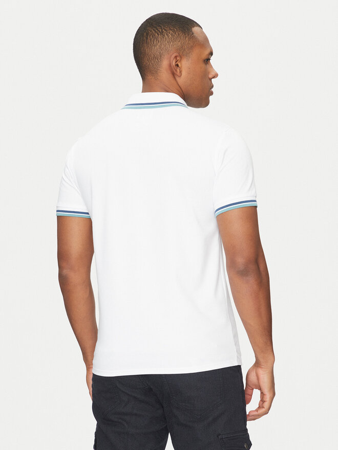 Guess Guess Marškinėliai M2GP34 KARS0 Balta Regular Fit