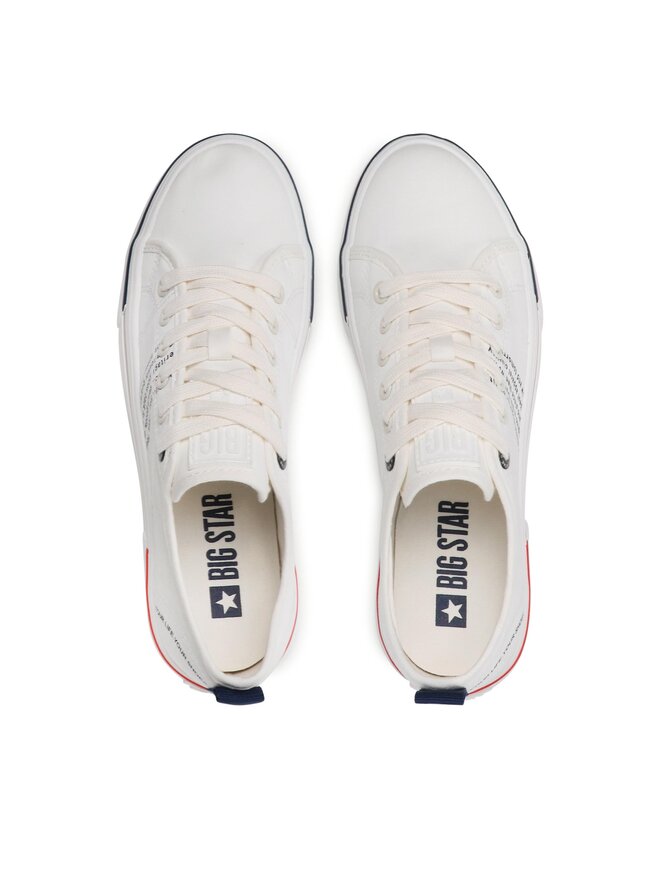 Big Star Shoes Trampki Big Star Shoes LL174204 Biały