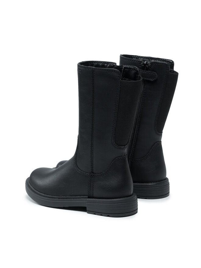 Geox Čižmy Geox J Eclair G.E J169QE 000BC C9999 M Čierna