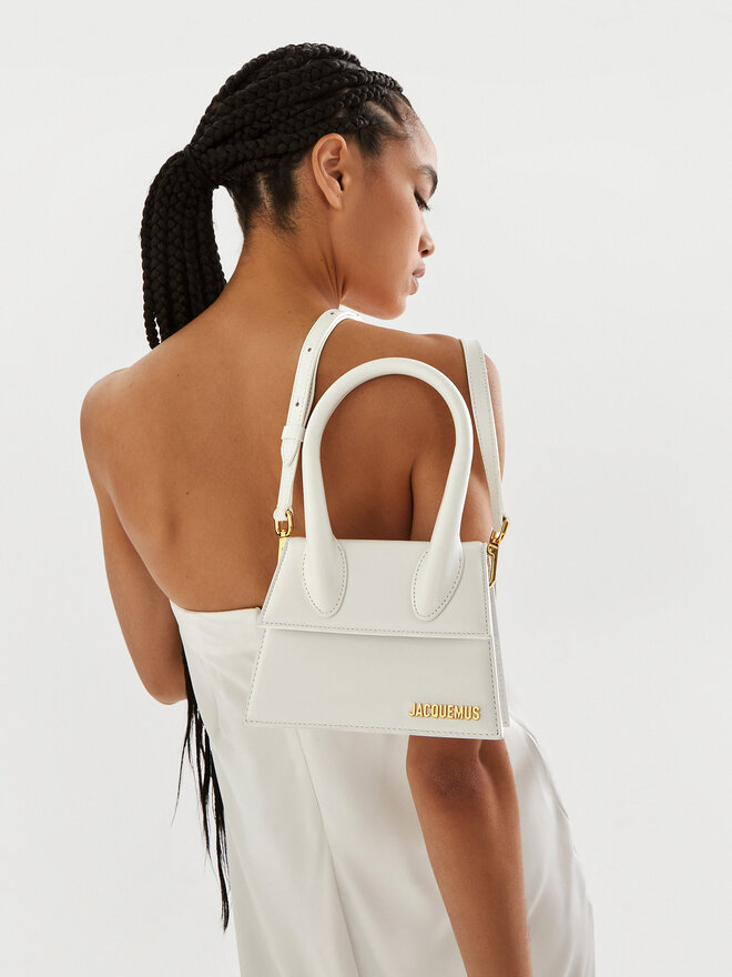 JACQUEMUS Handtasche JACQUEMUS Le Chiquito Moyen 213BA002-3000 Weiß