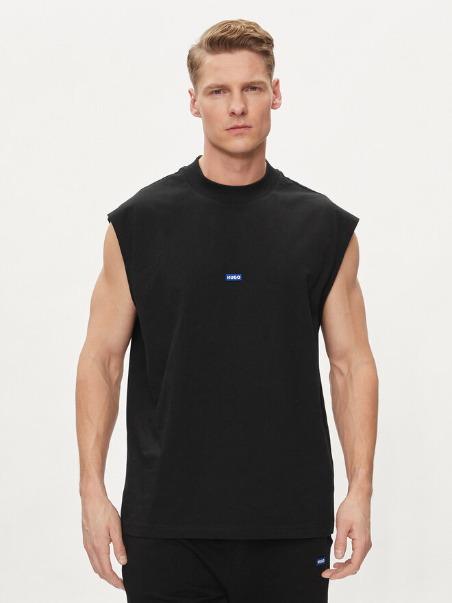 HUGO Hugo Tank top Navertz 50509773 Μαύρο Regular Fit