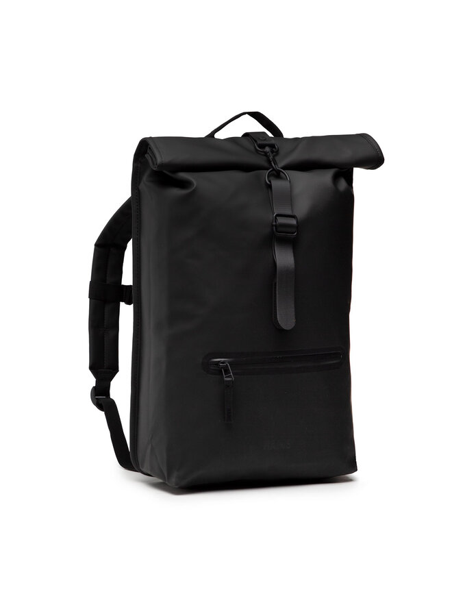 Rains Рюкзак Rains Rolltop Rucksack 13160 Чорний