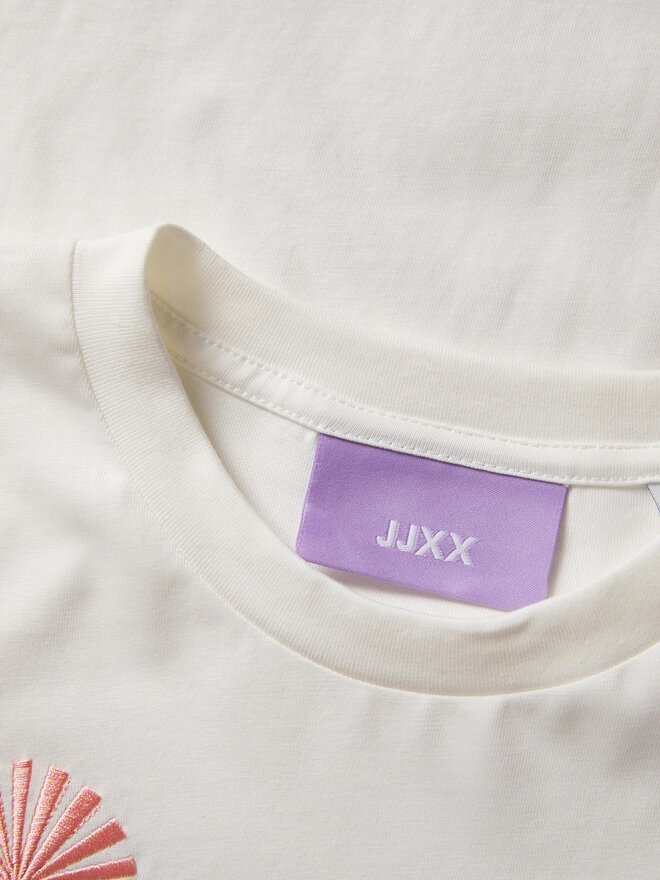 JJXX JJXX T-Shirt Paige 12252311 Weiß Regular Fit