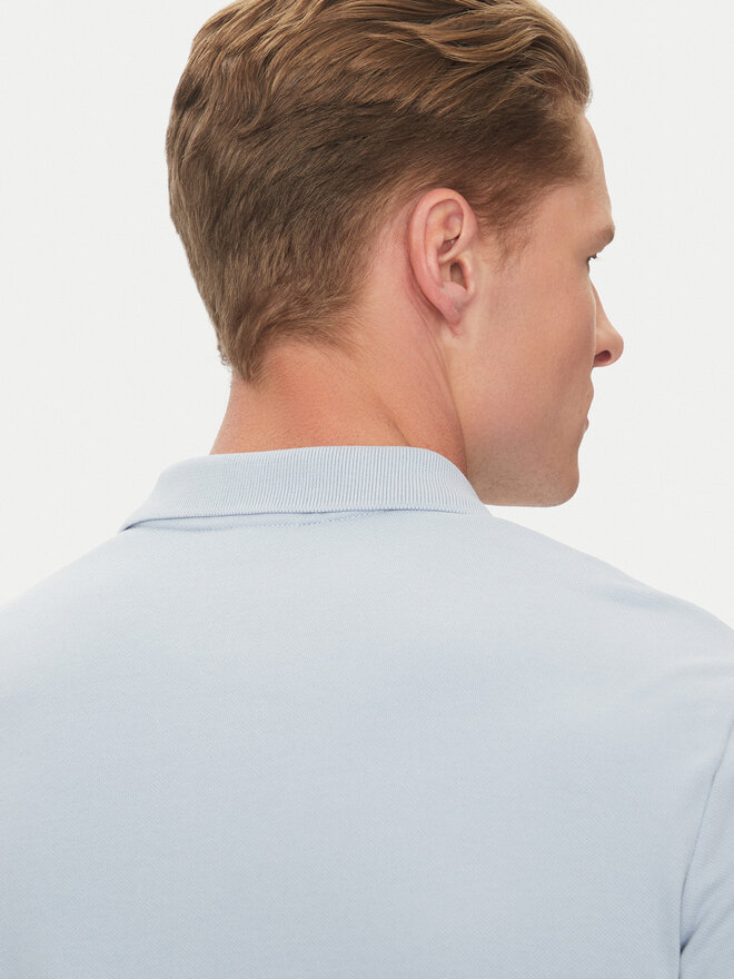 Calvin Klein Calvin Klein Polo marškinėliai K10K111196 Žydra Slim Fit