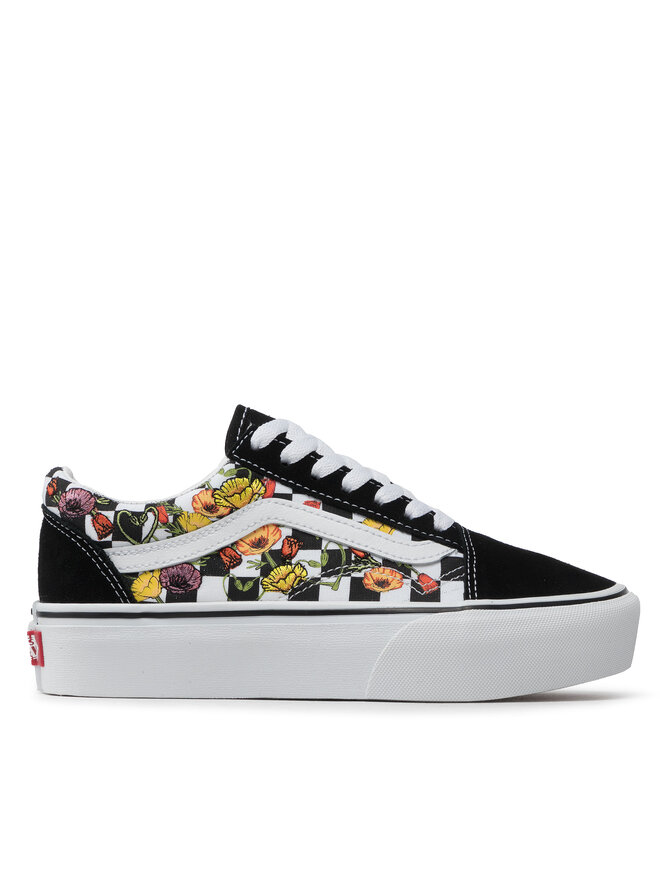 Vans old skool lux floral womens shoes on sale