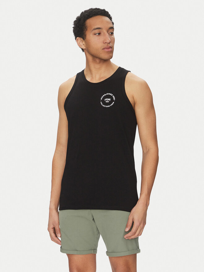 Jack&Jones Jack&Jones Set 2 majic brez rokavov Simon 12276429 Pisana Regular Fit