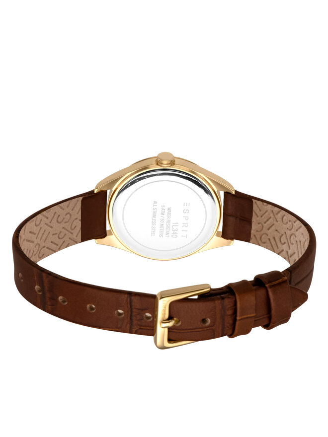 Esprit Zegarek Esprit ES1L340L0025 Brązowy
