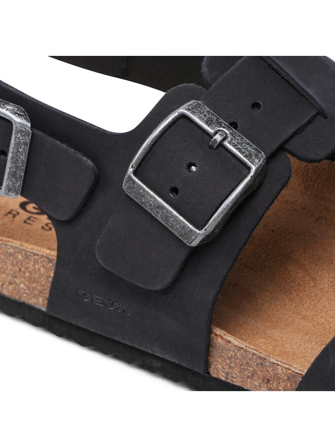 Geox Σανδάλια Geox U Sandal Ghita A U159VA 00032 C9999 Μαύρο