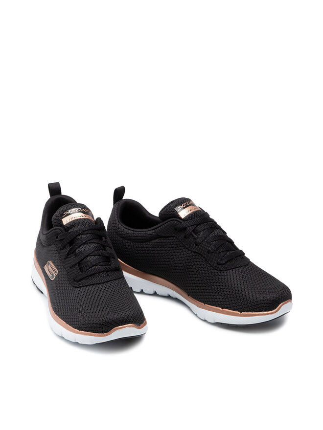 Sn keri Skechers Flex Appeal 3.0 13070 BKRG Melns eapavi.lv