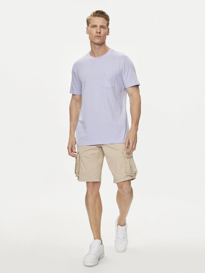 Gap Gap Marškinėliai 857901-03 Violetinė Regular Fit