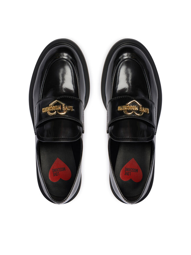 LOVE MOSCHINO Лофери LOVE MOSCHINO JA10404G0NJD0000 Чорний