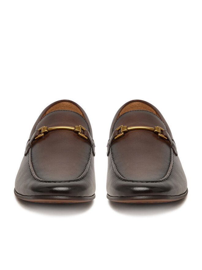 GINO ROSSI Slipper GINO ROSSI EO-BENITO-01 126AM Dunkelbraun