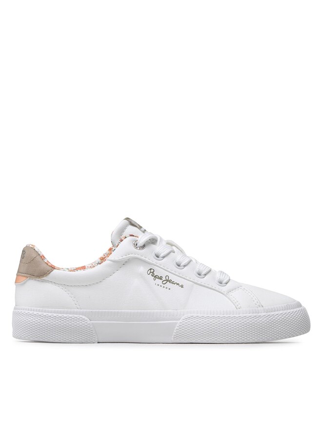 Pepe Jeans Сникърси Pepe Jeans Kenton Flag G PGS30568 Бял