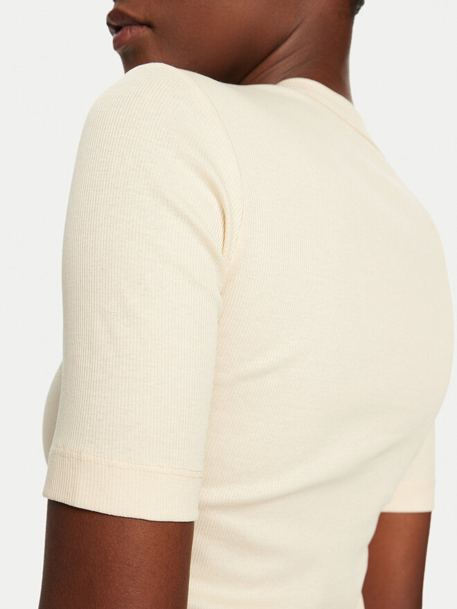 IVY OAK IVY OAK Camiseta Kristin IO1100X2351 Beis Slim Fit
